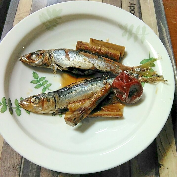 牛蒡が美味しい♪牛蒡と鰯の煮もの✨